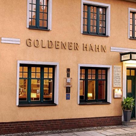 Hotel Gasthof Goldener Hahn Finsterwalde Exteriér fotografie