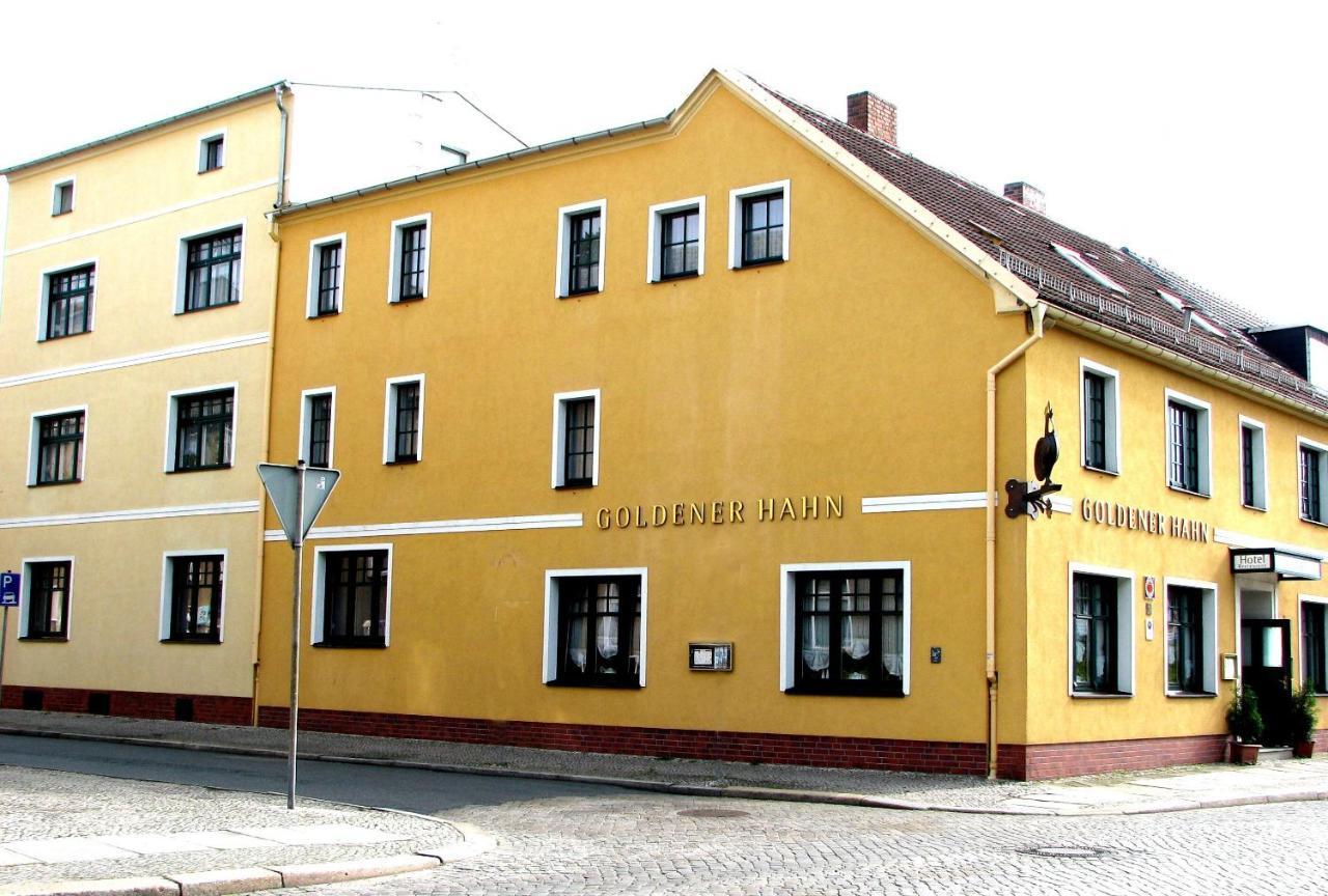 Hotel Gasthof Goldener Hahn Finsterwalde Exteriér fotografie